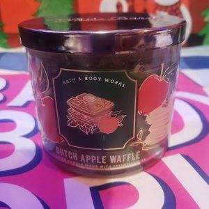 Bath & Body Works Dutch Apple Waffle 3 Wick Candle